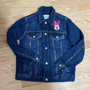 Gymboree Minnie Mouse Denim Jacket Medium 7/8